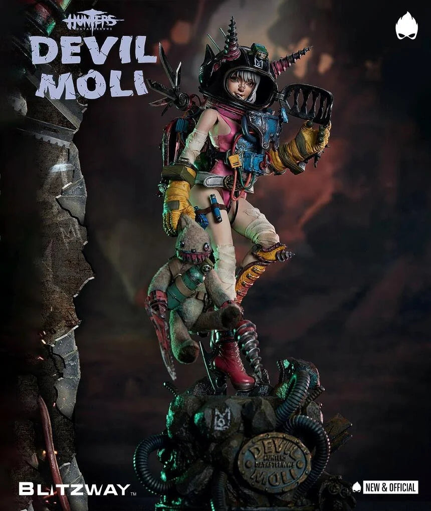Blitzway x BHEAD Works Hunters Day After WWIII Devil Moli 1/6 Scale Collectible Figure