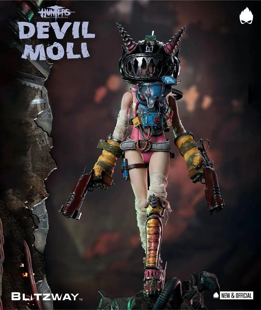 Blitzway x BHEAD Works Hunters Day After WWIII Devil Moli 1/6 Scale Collectible Figure