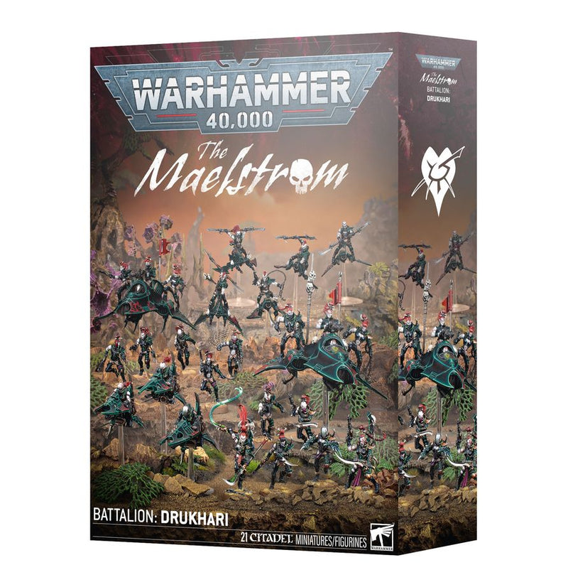 PRE-ORDER Warhammer 40,000 The Maelstrom Battalion: Drukhari