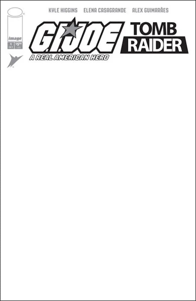 G.I. Joe A Real American Hero / Tomb Raider #1 COVER G
