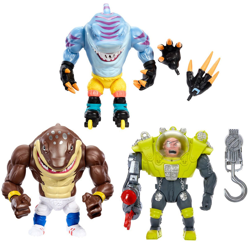 Street Sharks 30th Anniversary Wave 2 Set of 3