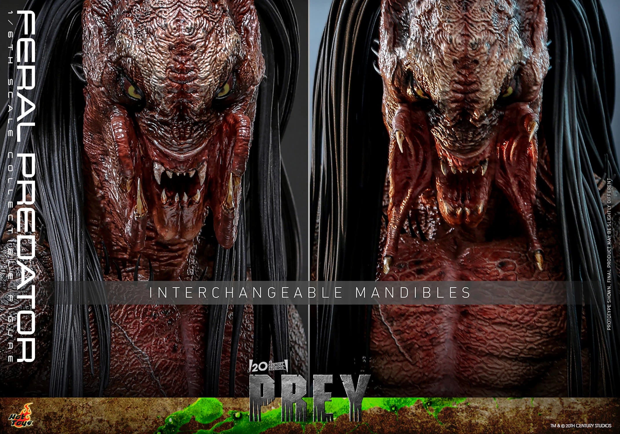 Hot Toys Prey Feral Predator TMS114 1/6 Scale Collectible Figure IMPORT STOCK