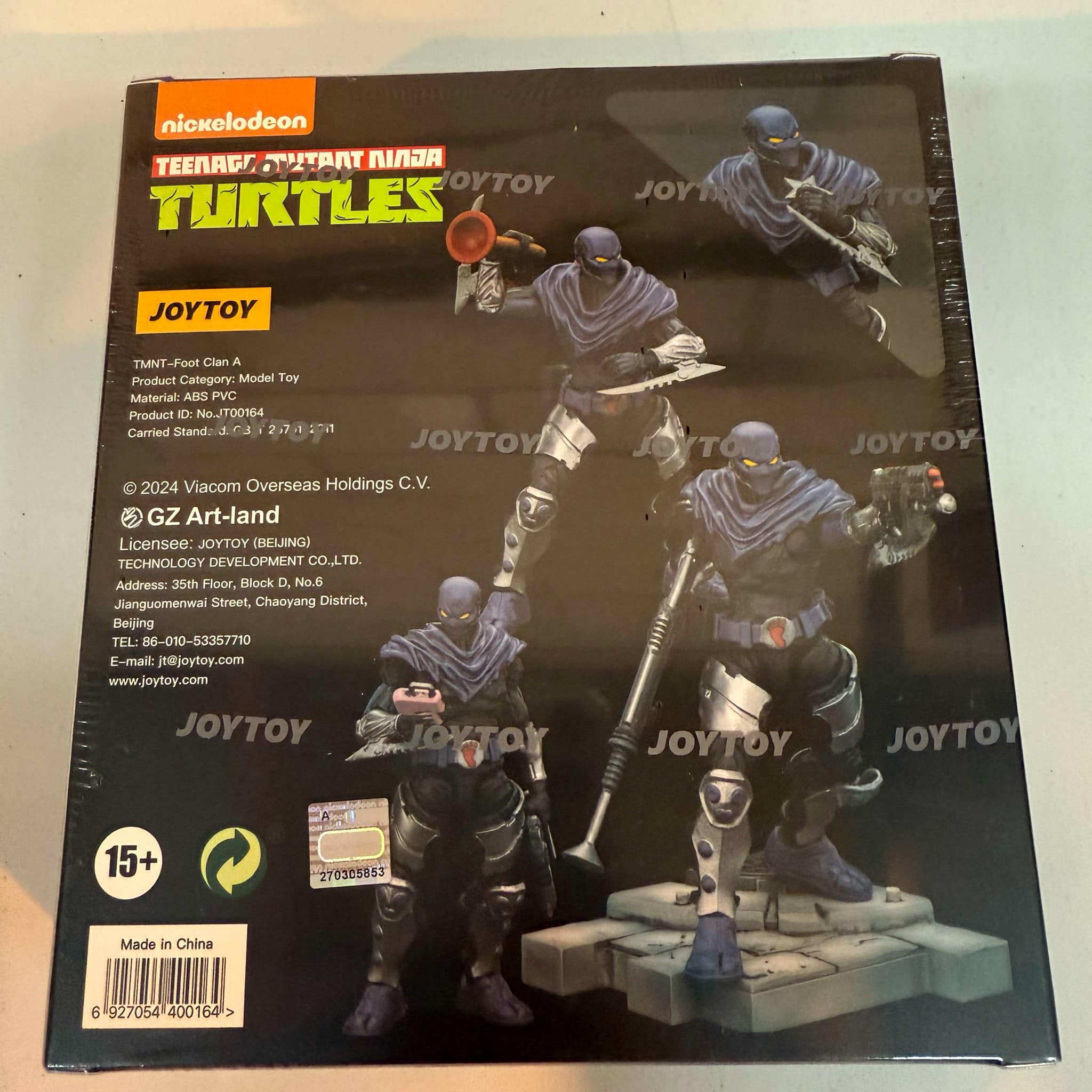 JOYTOY Teenage Mutant Ninja Turtles Foot Clan A