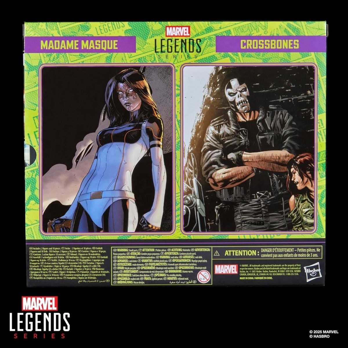 Marvel Legends Madame Masque & Crossbones