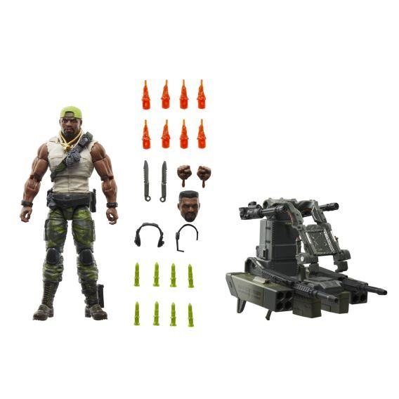 G.I. Joe Classified Series Heavy Duty with Man-Portable Heavy Weapons System