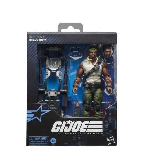G.I. Joe Classified Series Heavy Duty with Man-Portable Heavy Weapons System