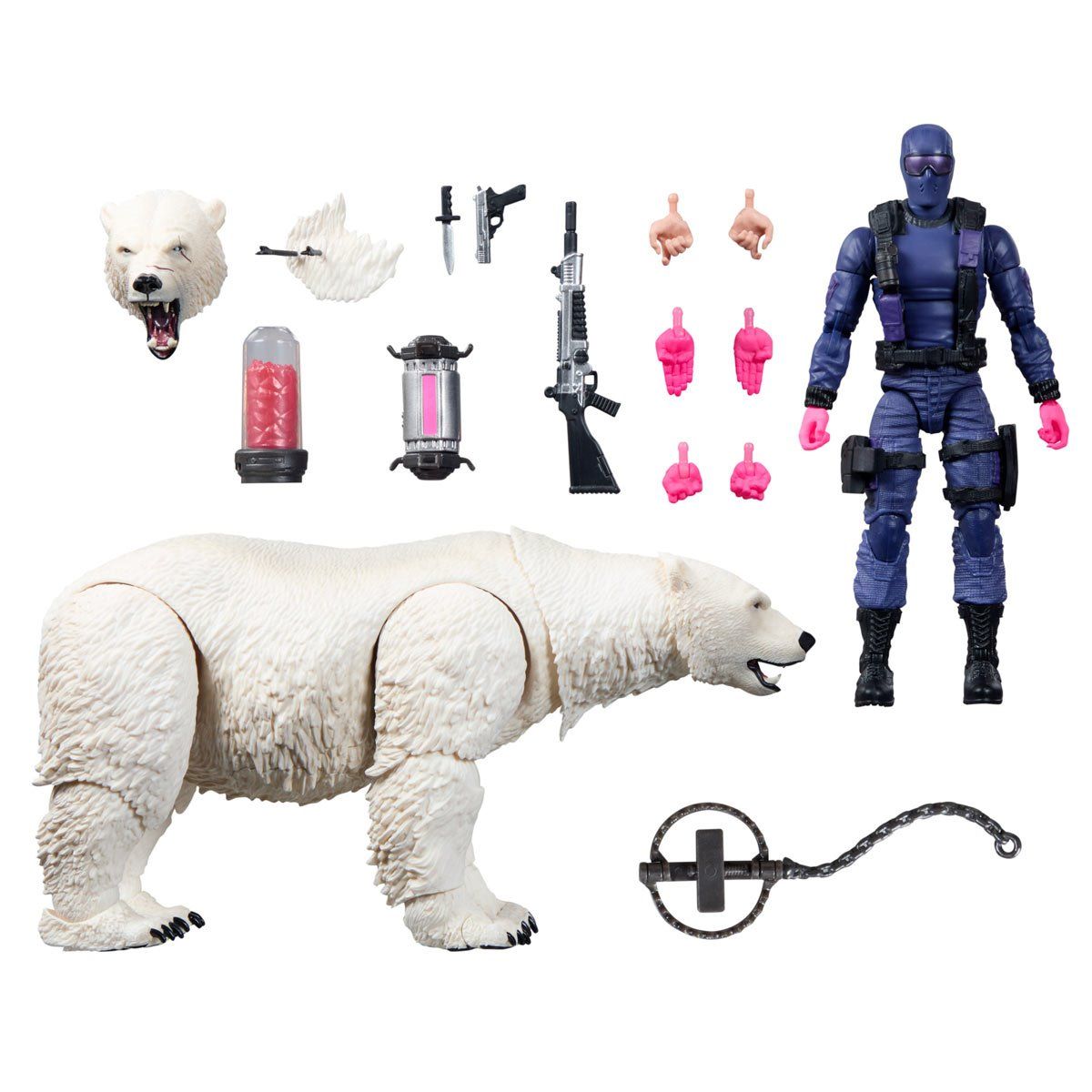G.I. Joe Classified Series Snake Eyes & Polar Bear