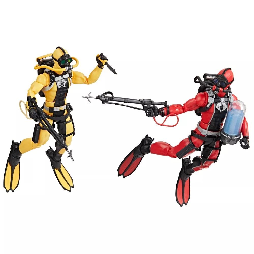 G.I. Joe Classified Series G.I. Joe Diver Vs. Cobra Diver.