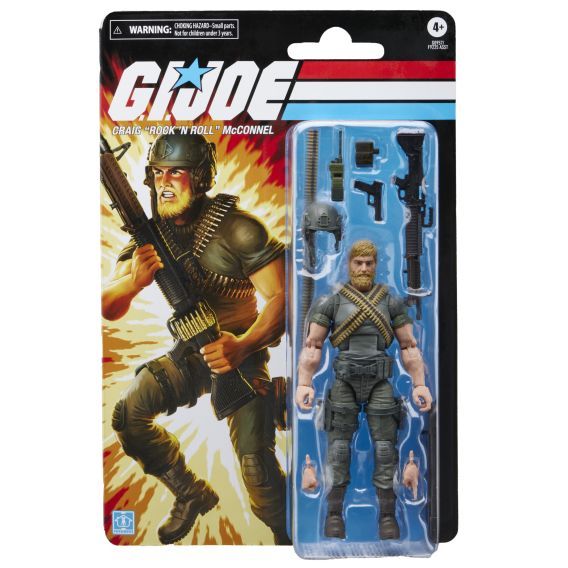 G.I. Joe Classified Series Retro Craig “Rock ’N Roll” McConnel