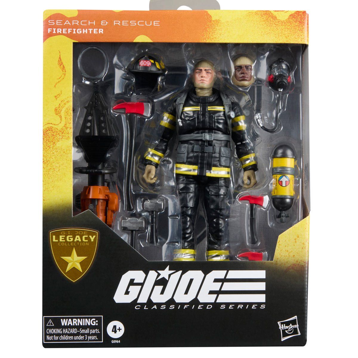 G.I. Joe Classified Series Legacy Collection Search & Rescue Firefighter