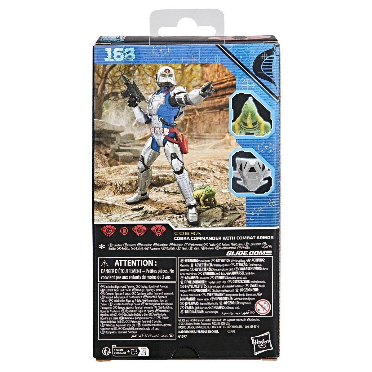 G.I. Joe Classified Series Cobra Commander With Combat Armor