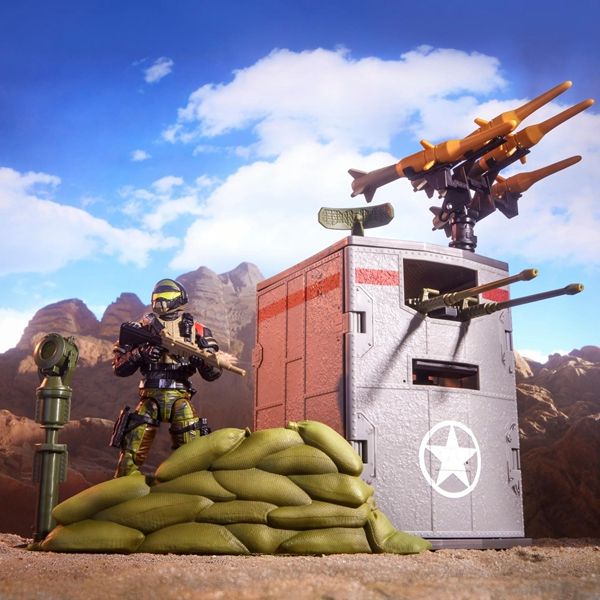 G.I. Joe Classified Series Steel Corps Sentry & Modular Defense Post
