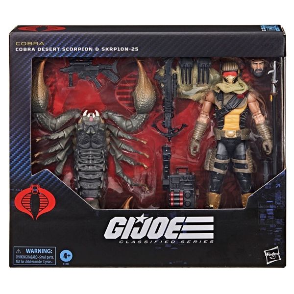 G.I. Joe Classified Series Desert Scorpion & SKRP10N-25