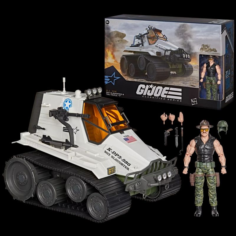PRE-ORDER G.I. Joe Classified Series Sgt Slaughter & The Triple "T"