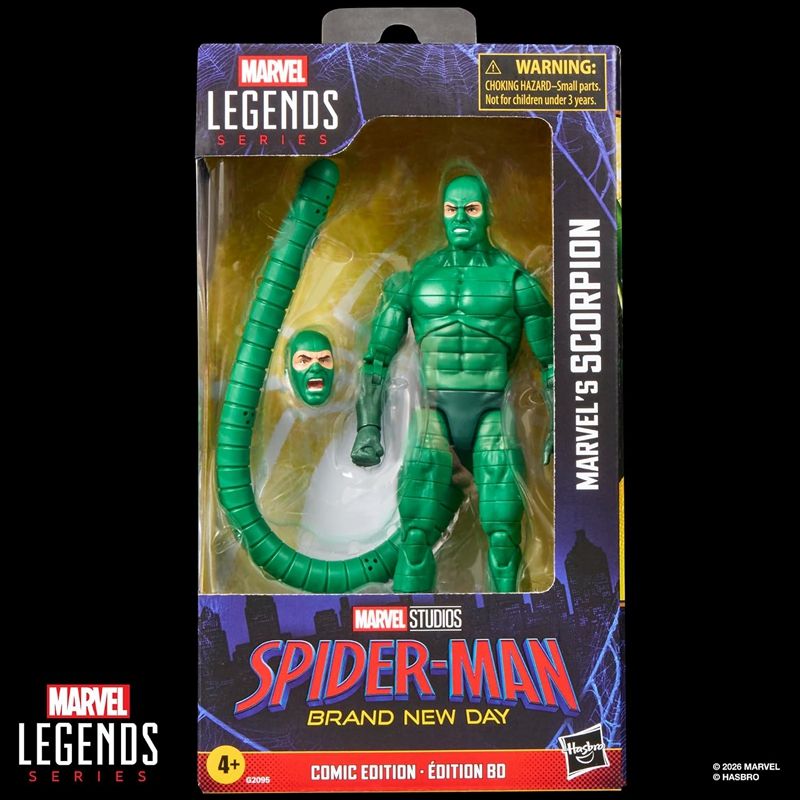 PRE-ORDER Marvel Legends Spider-Man Brand New Day Scorpion (Comic Edition)