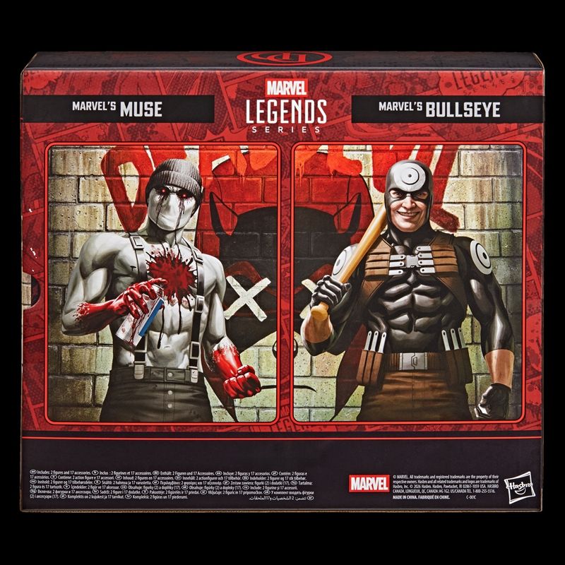 Marvel Legends (Daredevil) Bullseye & Muse