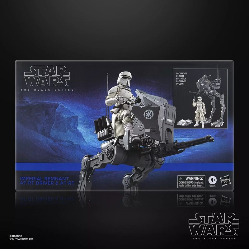 PRE-ORDER Star Wars Black Series (Mandalorian & Grogu) Imperial Remnant AT-RT Driver & AT-RT