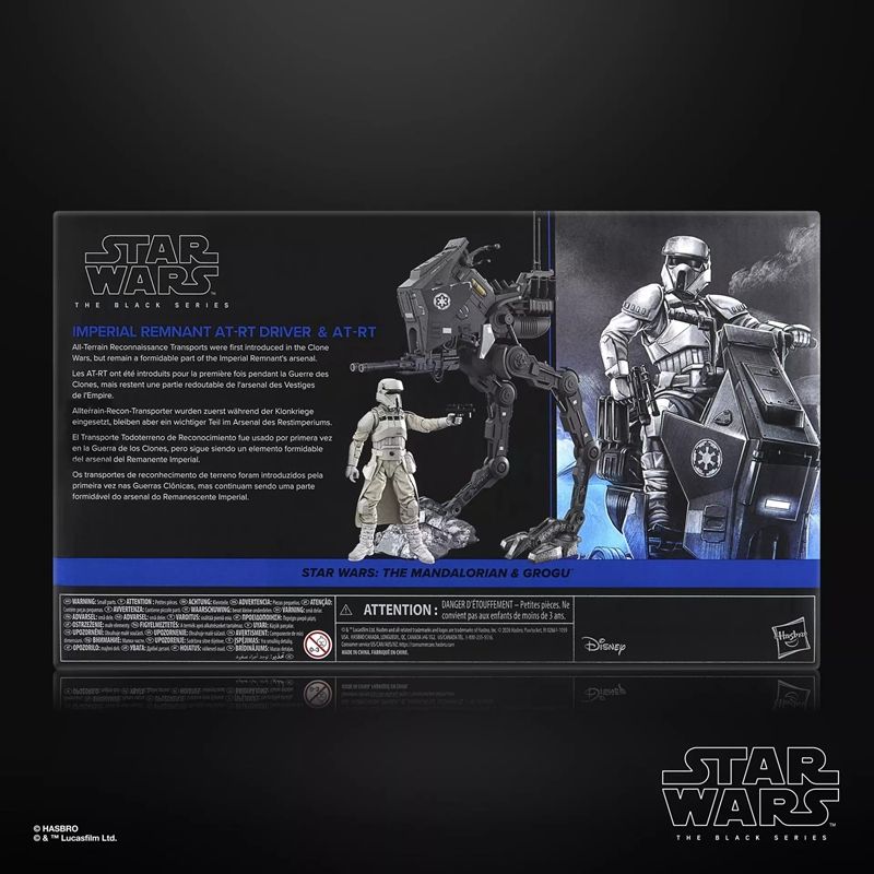PRE-ORDER Star Wars Black Series (Mandalorian & Grogu) Imperial Remnant AT-RT Driver & AT-RT