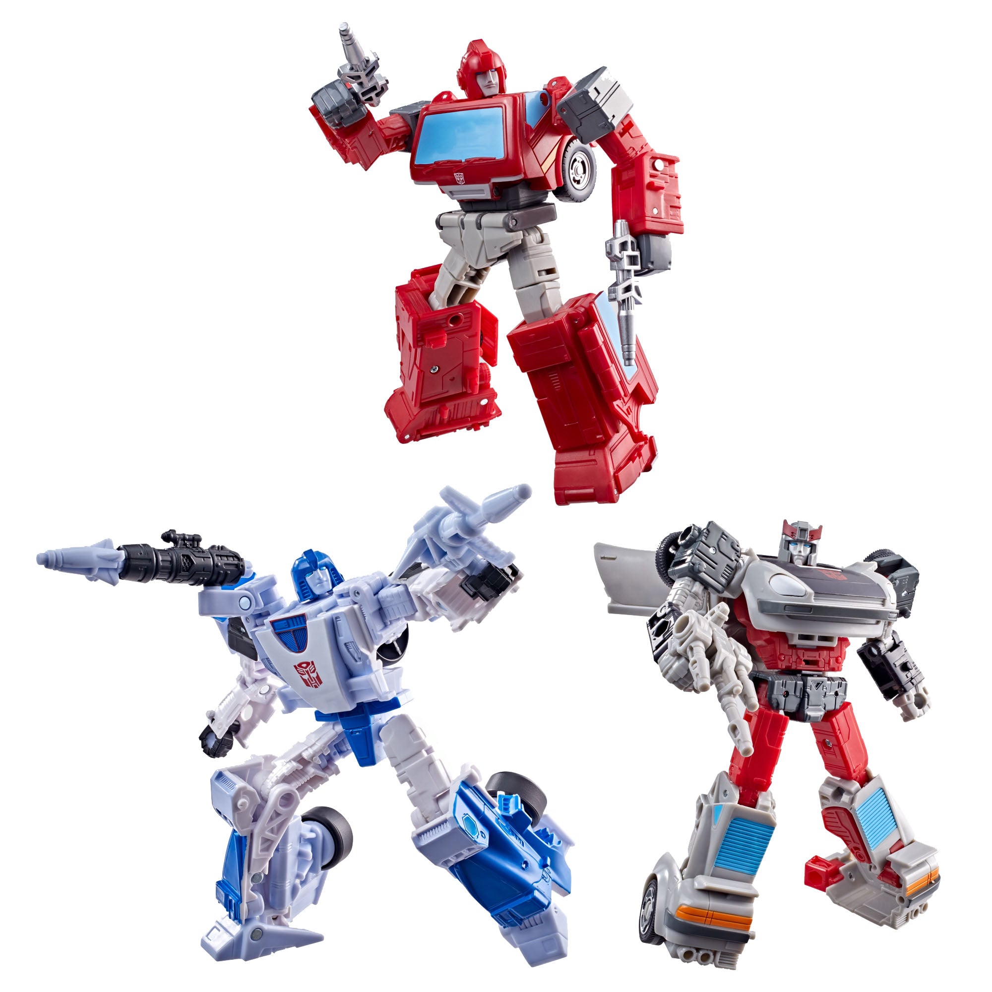 PRE-ORDER Transformers Age of the Primes Autobot 3 Pack - Ironhide, Mirage & Bluestreak