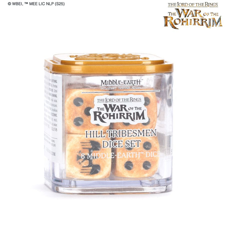 Warhammer The Lord of The Rings The War of Rohirrim Hill Tribesmen Dice