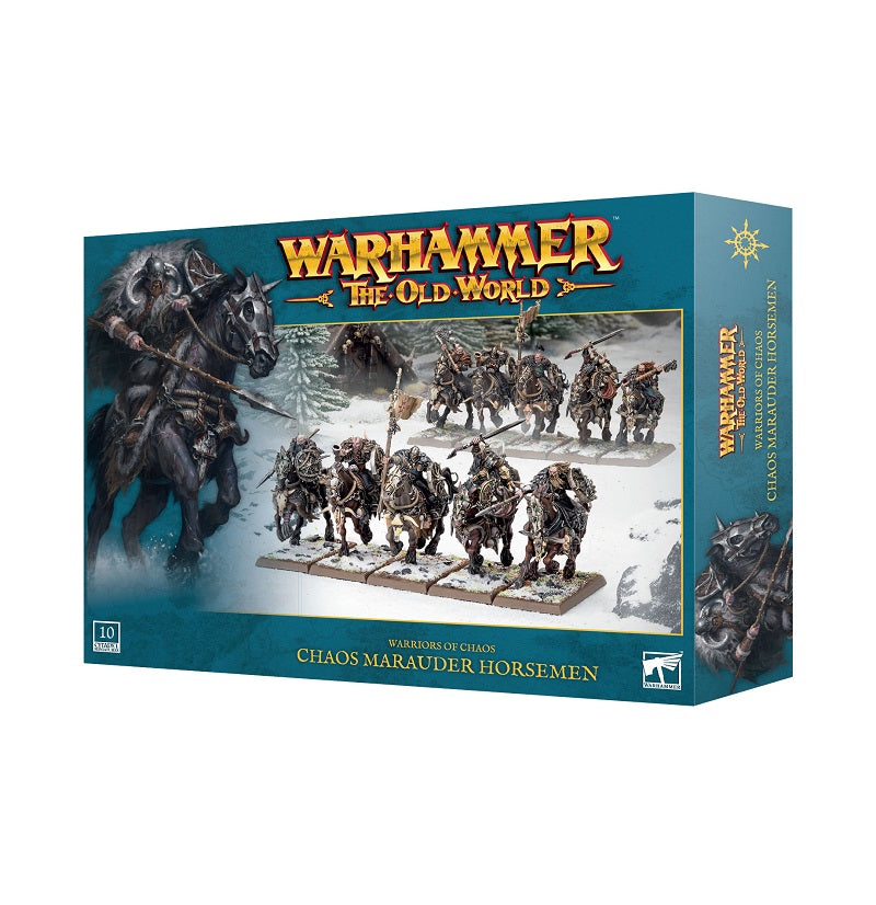 Warhammer The Old World Warriors of Chaos - Chaos Marauders Horsemen