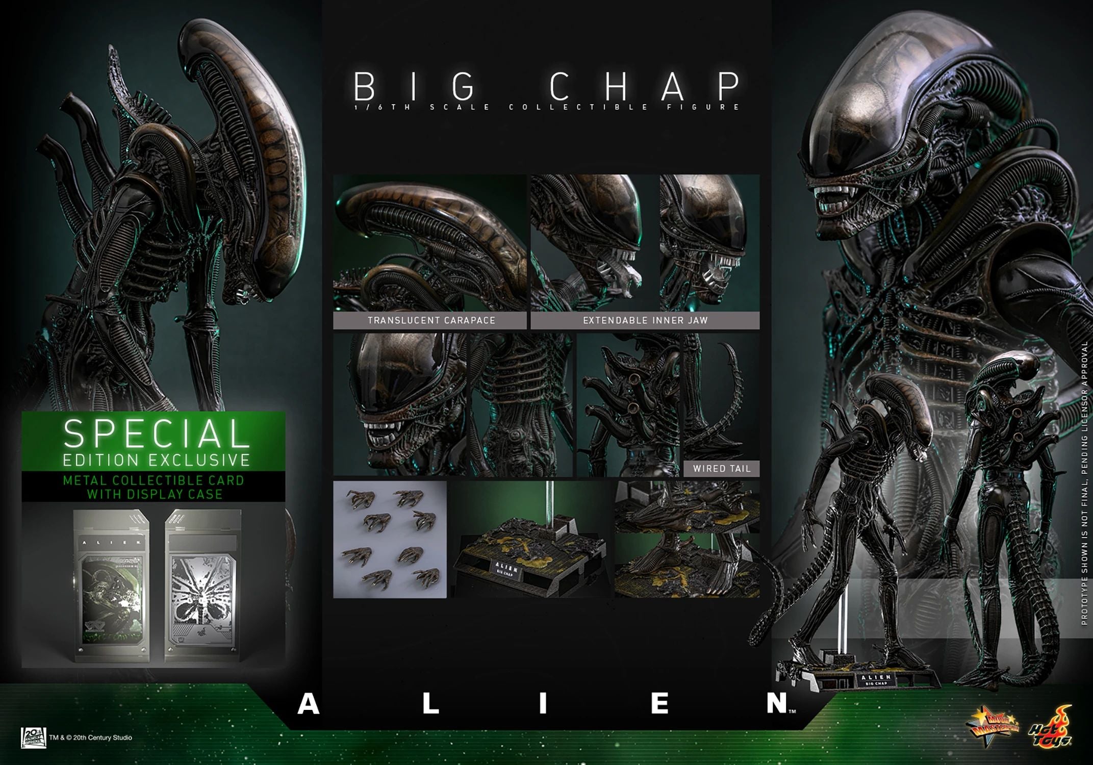 PRE-ORDER Hot Toys Alien Big Chap (Special Edition) 1/6 Scale Collectible Figure