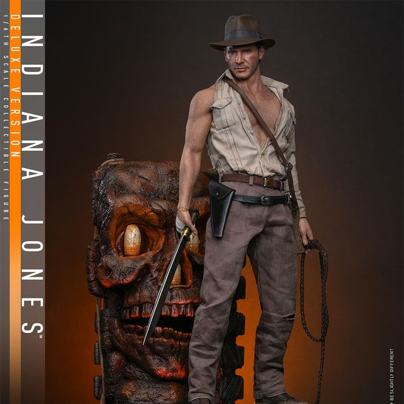 PRE-ORDER Hot Toys Indiana Jones and the Temple of Doom Indiana Jones (Deluxe Version) 1/6 Scale Collectible IMPORT STOCK