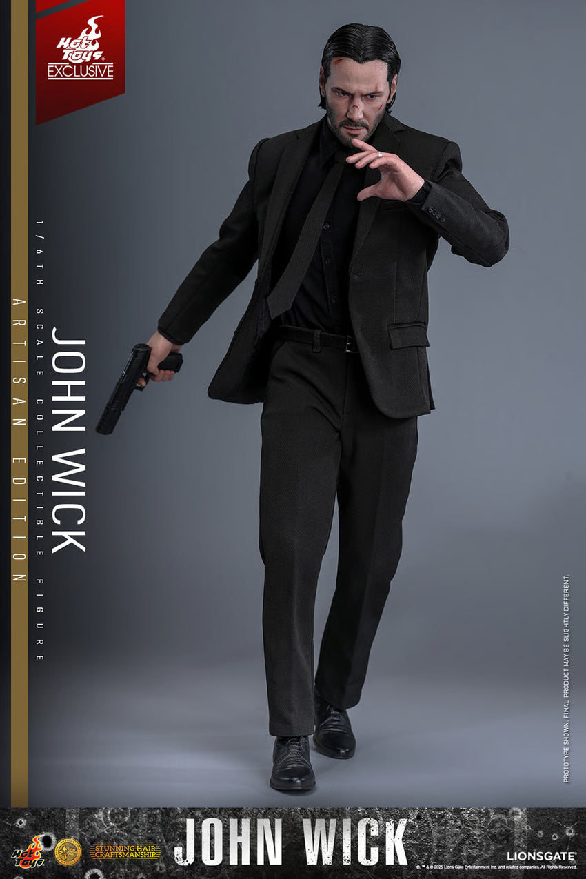 Hot Toys MMS833AE John Wick Artisan Edition 1/6 Scale Collectible Figure IMPORT STOCK