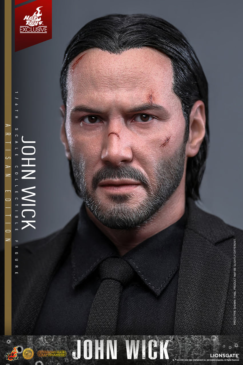 Hot Toys MMS833AE John Wick Artisan Edition 1/6 Scale Collectible Figure IMPORT STOCK