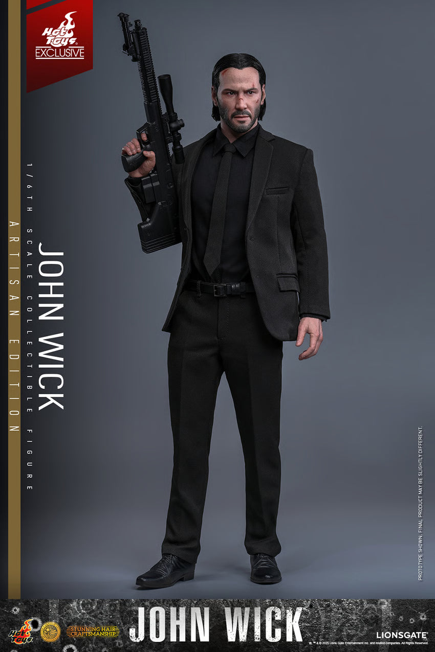 Hot Toys MMS833AE John Wick Artisan Edition 1/6 Scale Collectible Figure IMPORT STOCK