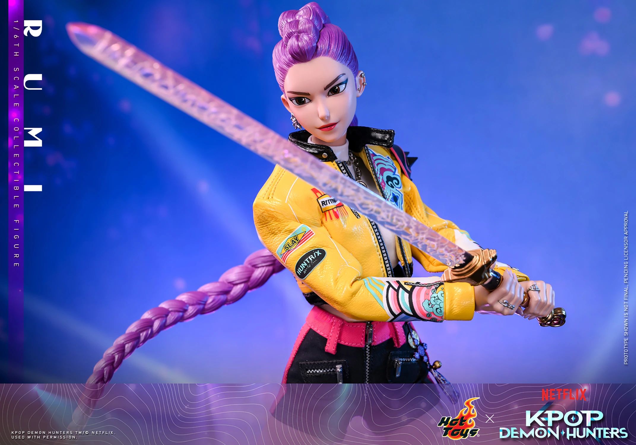PRE-ORDER Hot Toys KPop Demon Hunters Rumi 1/6 Scale Collectible Figure IMPORT STOCK