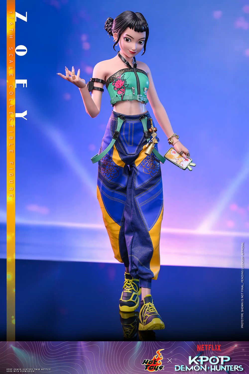 PRE-ORDER Hot Toys KPop Demon Hunters Zoey 1/6 Scale Collectible Figure IMPORT STOCK