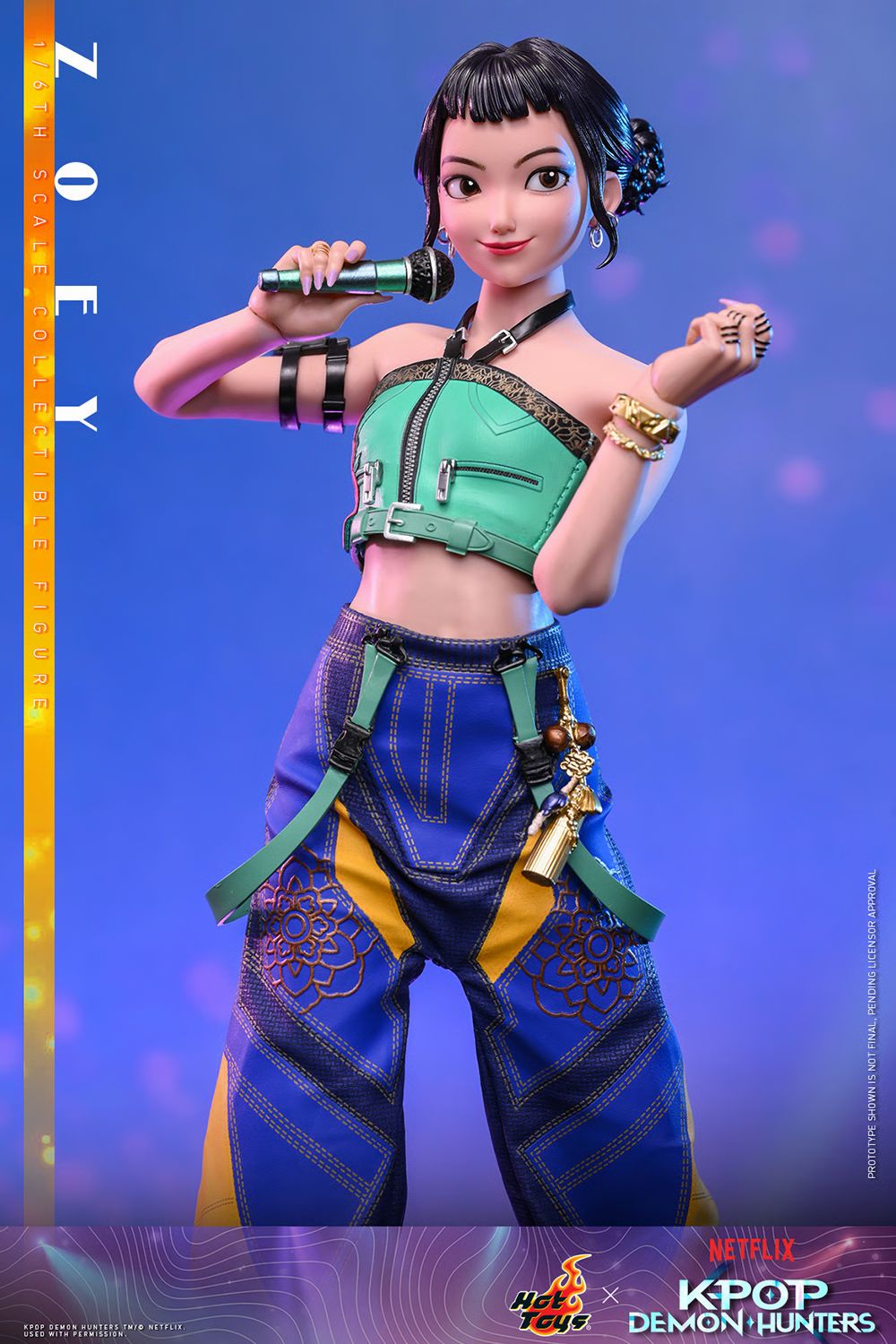 PRE-ORDER Hot Toys KPop Demon Hunters Zoey 1/6 Scale Collectible Figure IMPORT STOCK