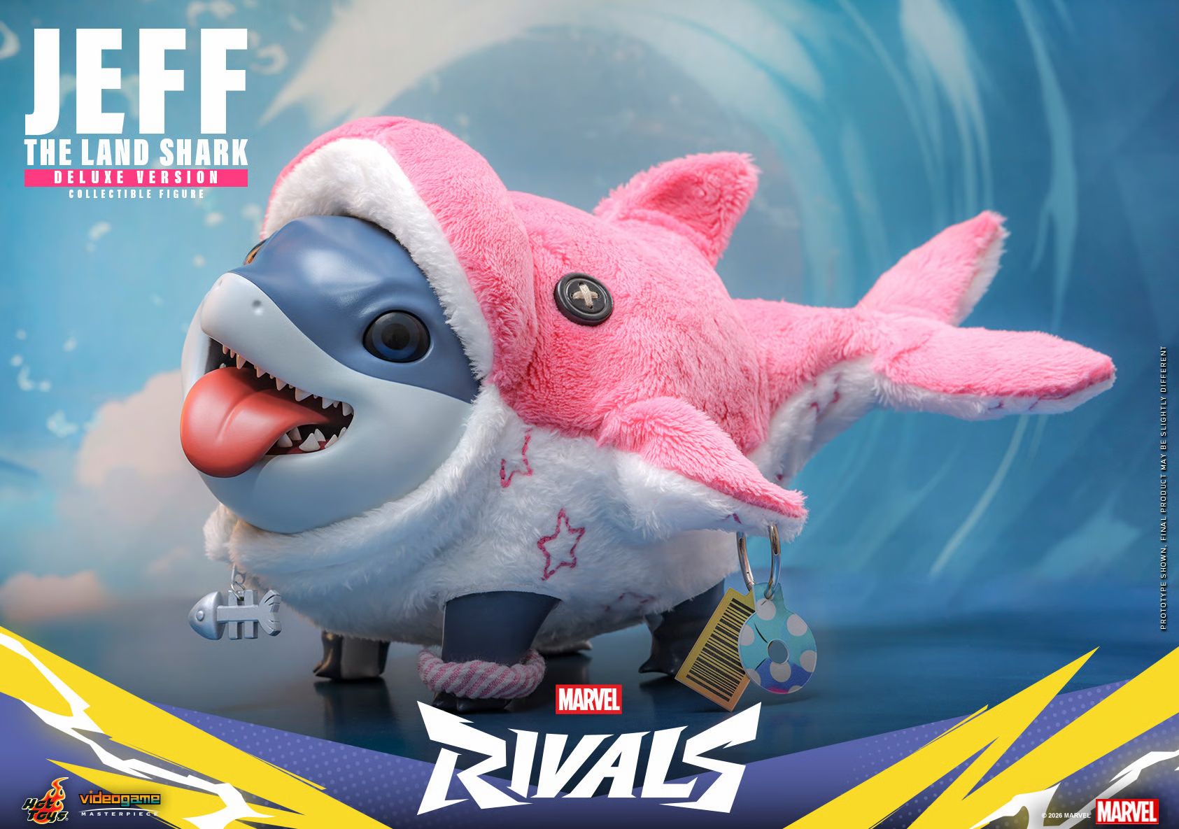 PRE-ORDER Hot Toys Marvel Rivals Jeff The Land Shark Deluxe Version Collectible Figure IMPORT STOCK