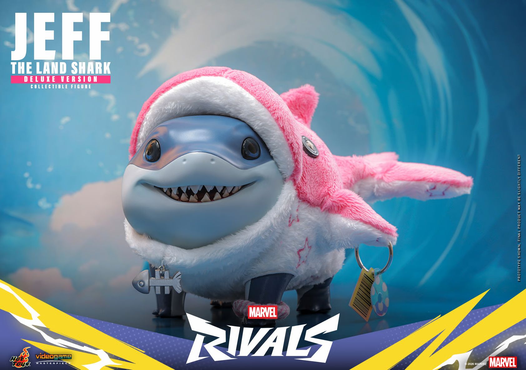 PRE-ORDER Hot Toys Marvel Rivals Jeff The Land Shark Deluxe Version Collectible Figure IMPORT STOCK
