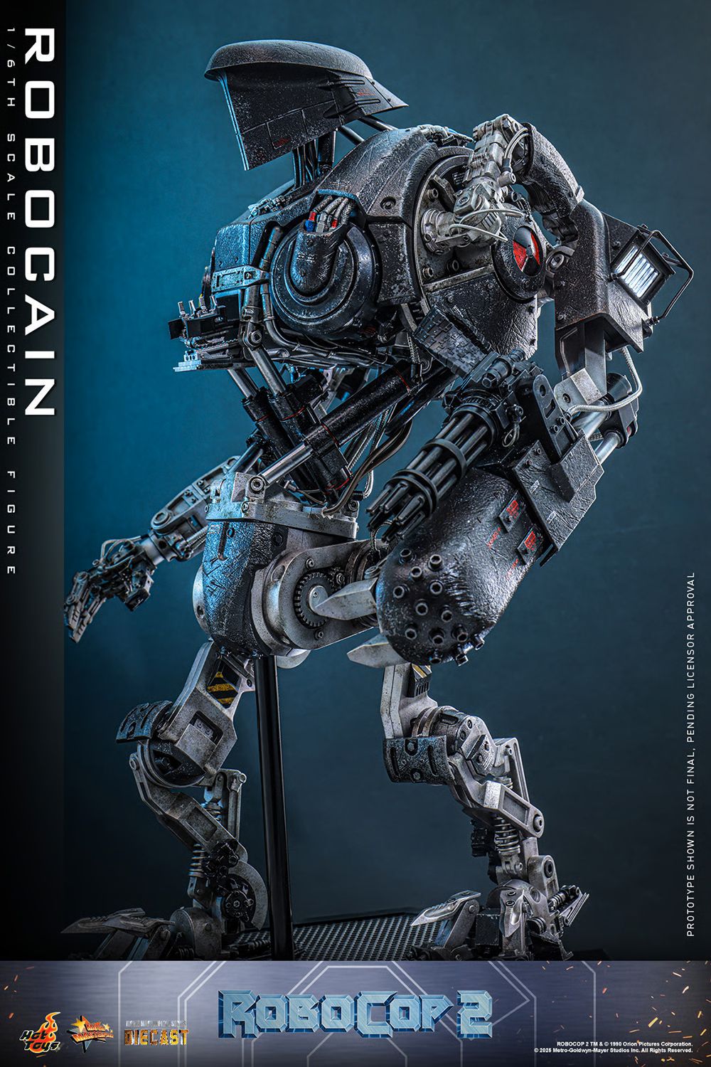 PRE-ORDER Hot Toys Robocop 2 RoboCain (Special Edition) 1/6 Scale Collectible Figure