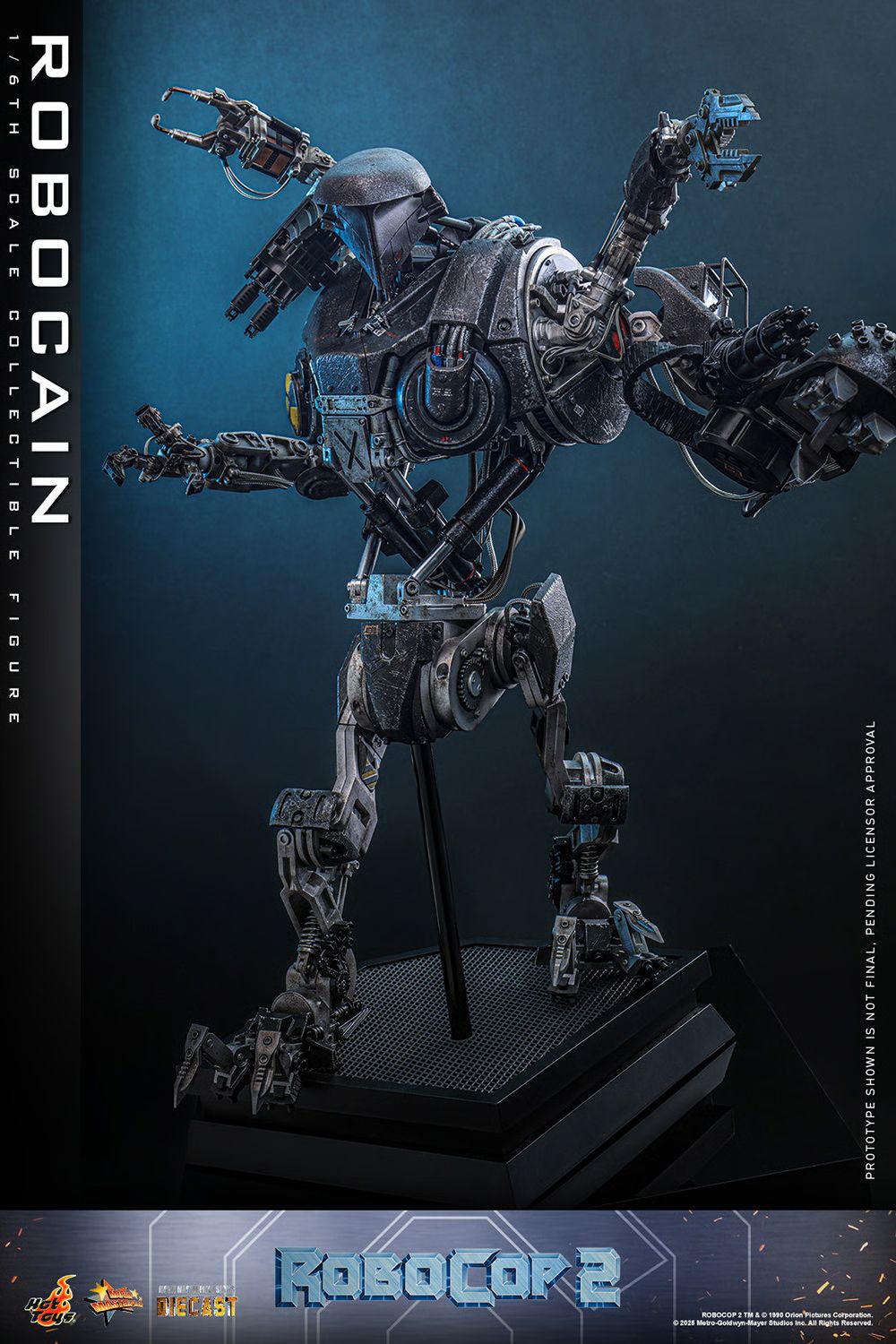PRE-ORDER Hot Toys Robocop 2 RoboCain (Special Edition) 1/6 Scale Collectible Figure