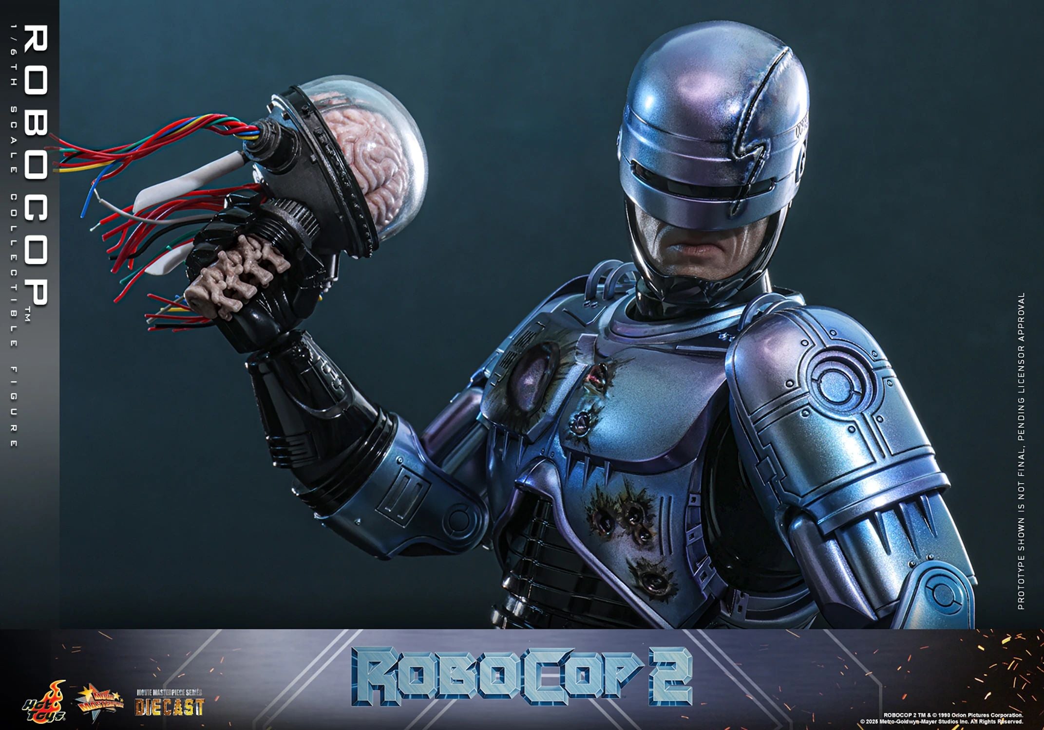 PRE-ORDER Hot Toys Robocop 2 Robocop (Special Edition) 1/6 Scale Collectible Figure