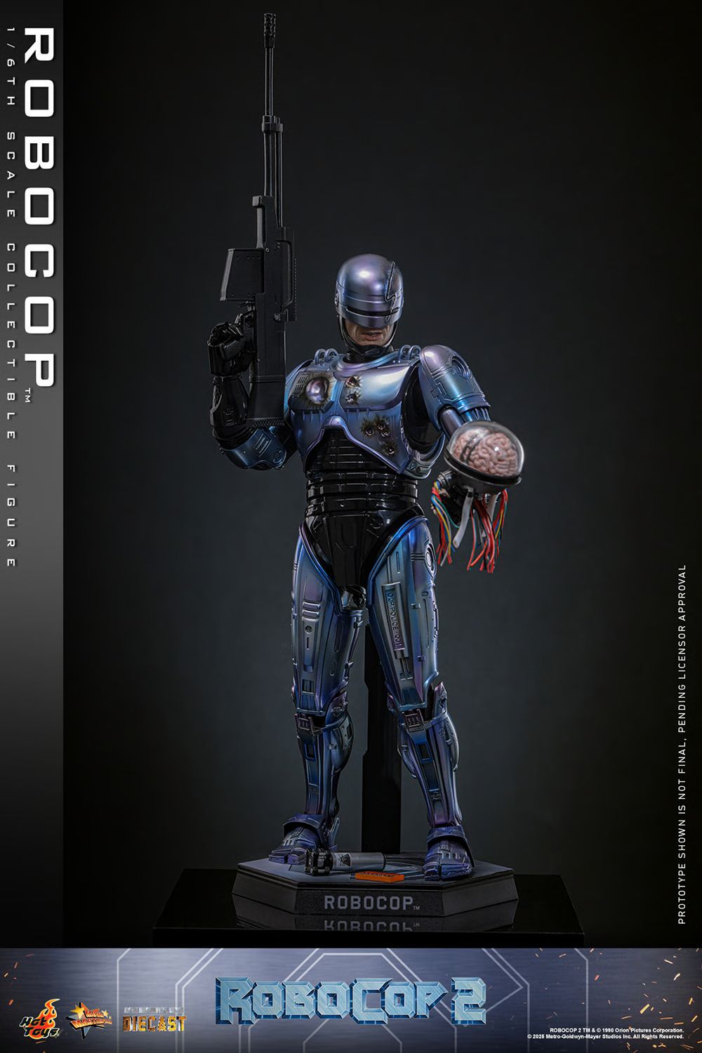 PRE-ORDER Hot Toys Robocop 2 Robocop (Special Edition) 1/6 Scale Collectible Figure