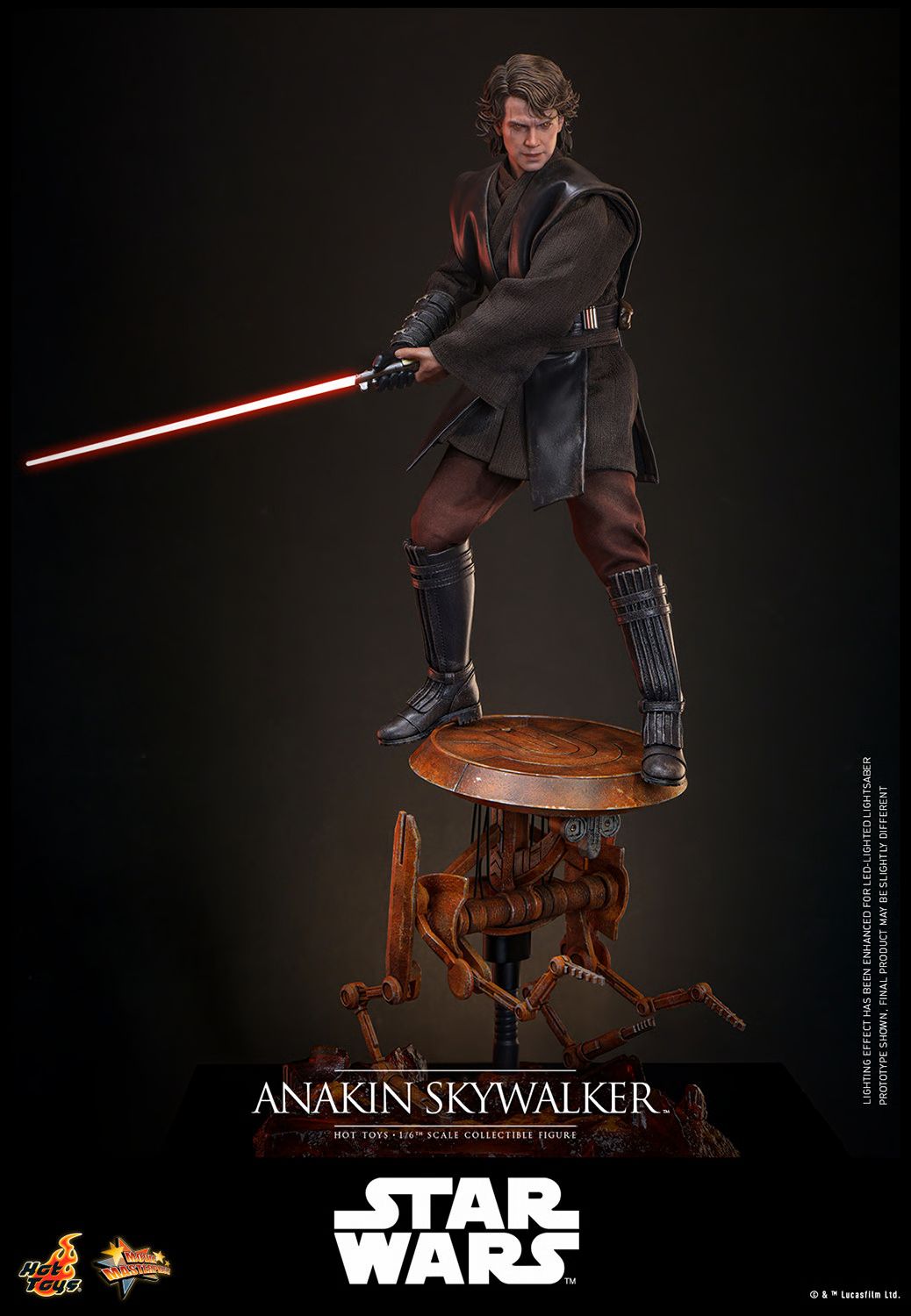 PRE-ORDER Hot Toys Star Wars Revenge of the Sith Anakin Skywalker MMS839 1/6 Scale Collectible Figure IMPORT STOCK