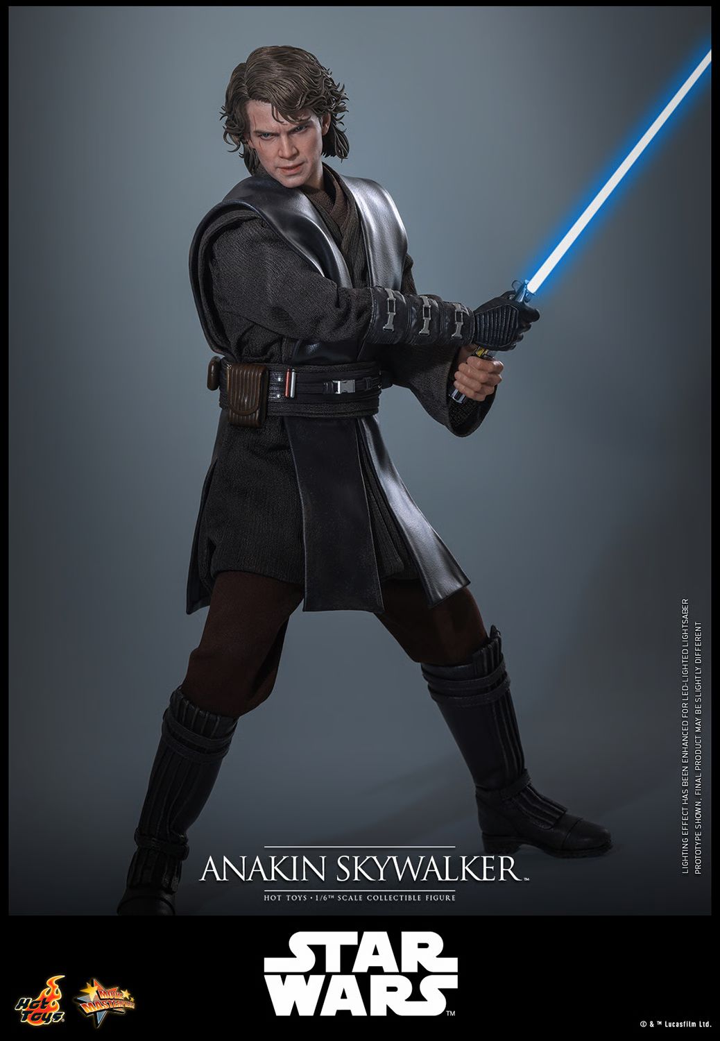 PRE-ORDER Hot Toys Star Wars Revenge of the Sith Anakin Skywalker MMS839 1/6 Scale Collectible Figure IMPORT STOCK