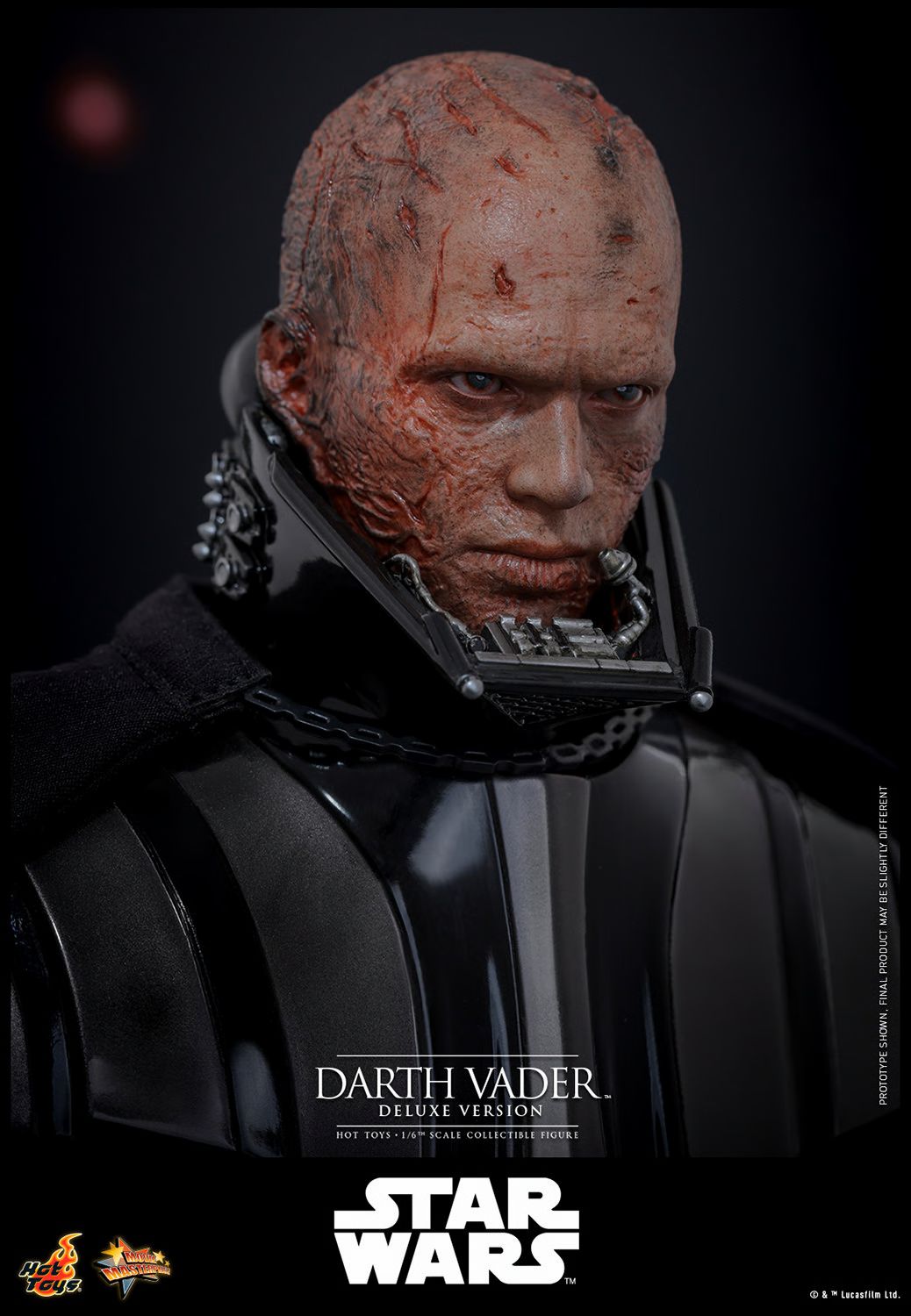 PRE-ORDER Hot Toys Star Wars Revenge of the Sith Darth Vader Deluxe Version 1/6 Scale Collectible Figure