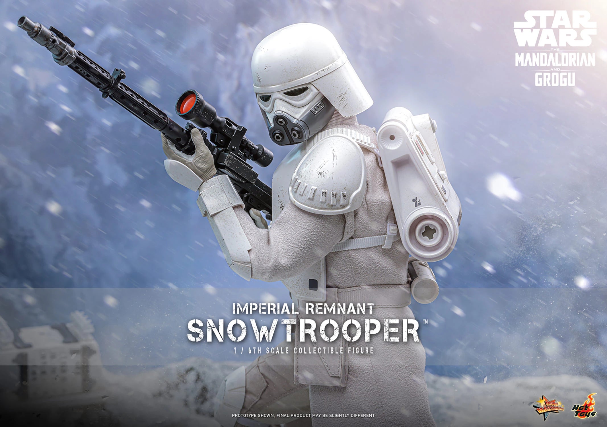 Hot Toys Star Wars Imperial Remnant Snowtrooper 1/6 Scale Collectible Figure IMPORT STOCK