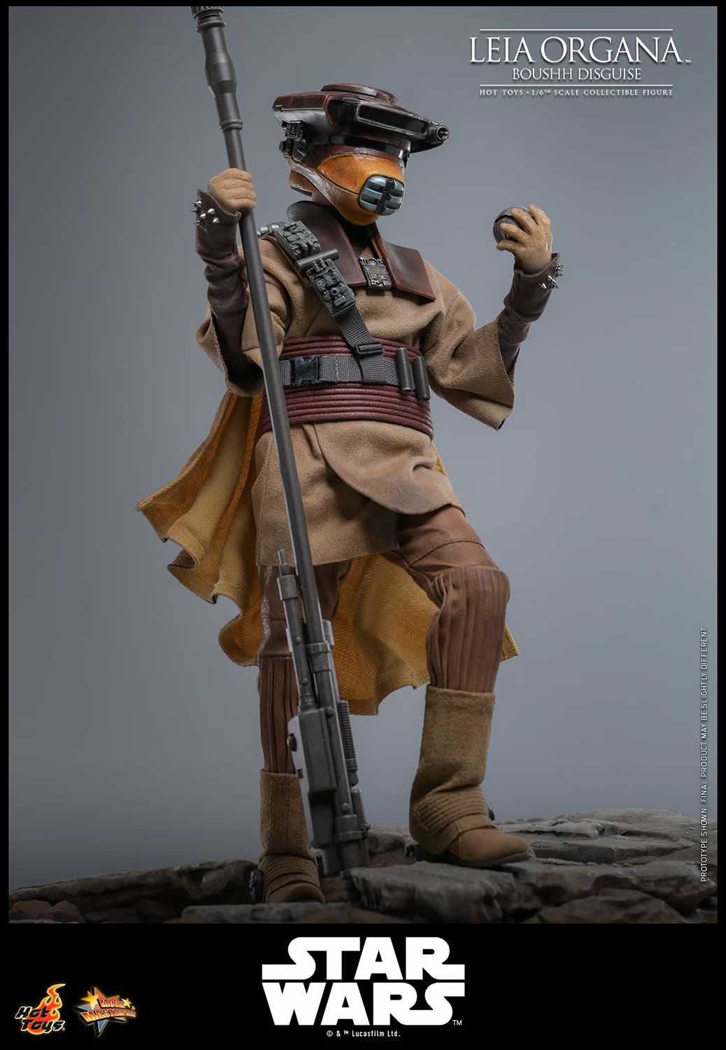PRE-ORDER Hot Toys Star Wars Return of the Jedi Leia Organa in Boushh Disguise 1/6 Scale Collectible Figure IMPORT STOCK