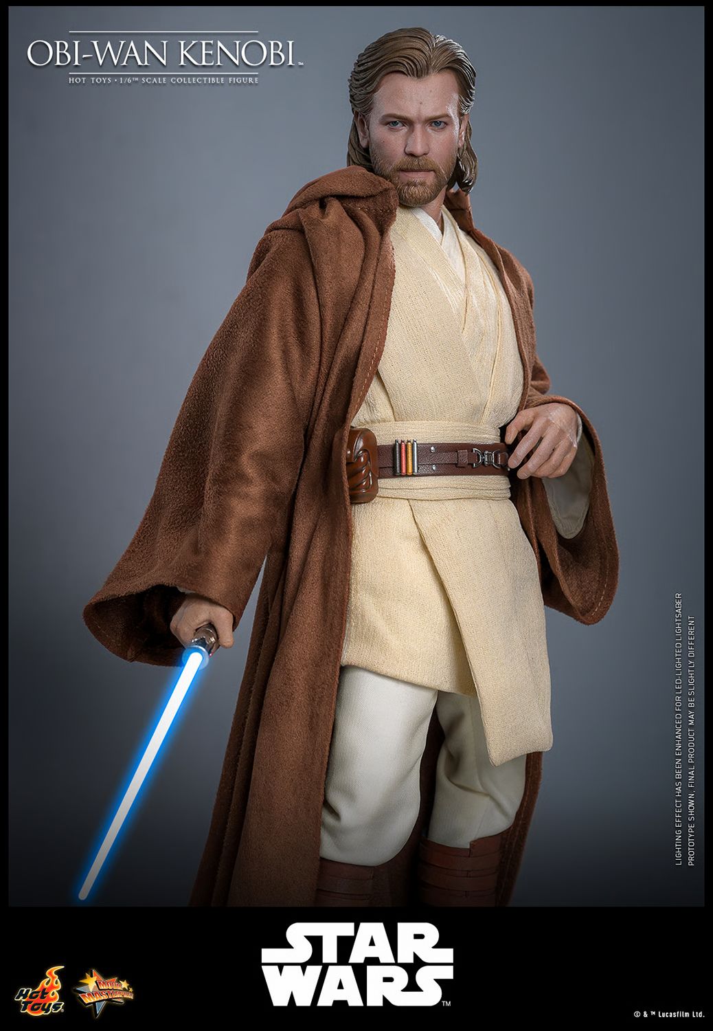 PRE-ORDER Hot Toys Star Wars Attack of the Clones Obi Wan Kenobi 1/6 Scale Collectible Figure