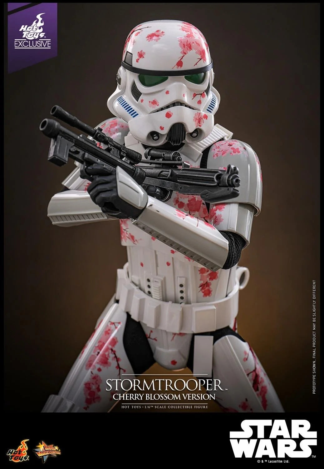 Hot Toys Exclusive Star Wars Cherry Blossum Stormtrooper 1/6 Scale Collectible Figure IMPORT STOCK