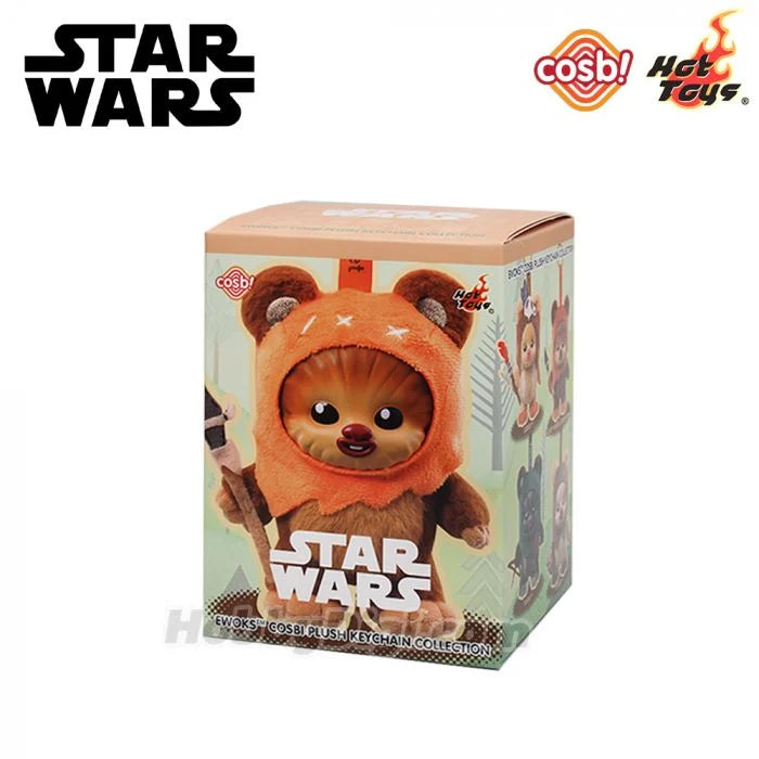 Hot Toys Ewoks Cosbi Plush Keychain Collection Blind Box RANDOM SINGLE BLIND BOX