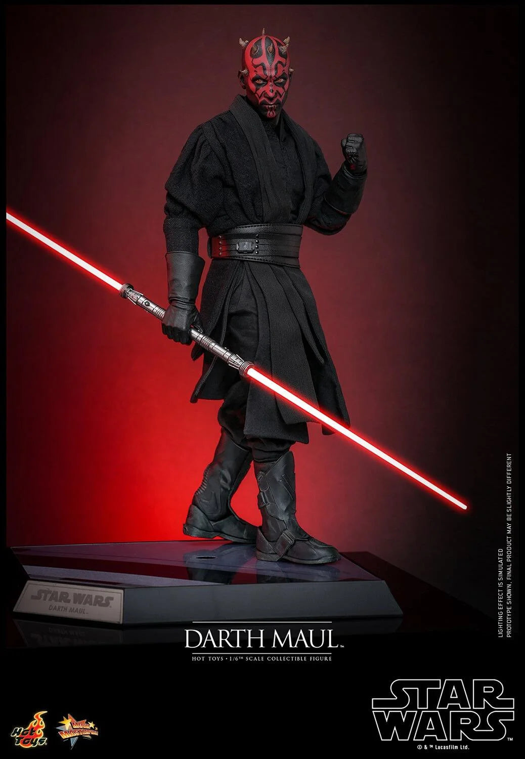 Hot Toys Star Wars Darth Maul MMS748 1/6 Scale Collectible Figure IMPORT STOCK