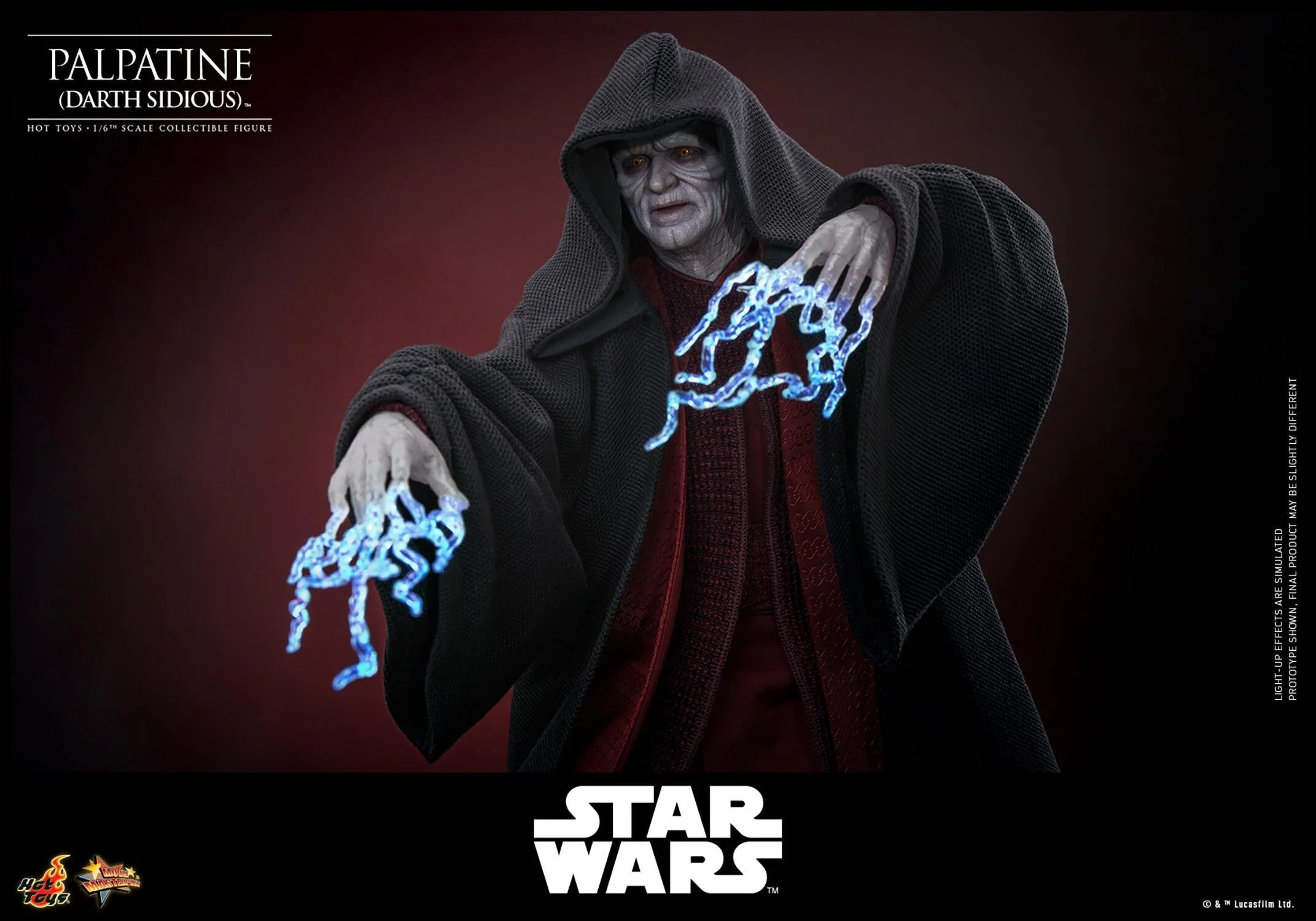 PRE-ORDER Hot Toys Star Wars Palpatine (Darth Sidious) 1/6 Scale Collectible Figure