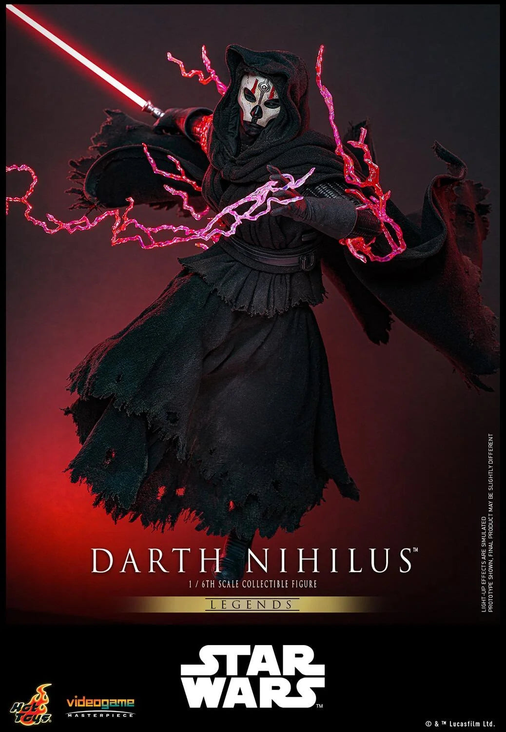 PRE-ORDER Hot Toys Star Wars Darth Nihilus 1/6 Scale Collectible Figure